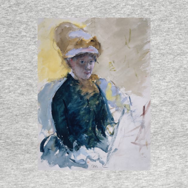 Mary Cassatt Self-Portrait by Mary Cassatt by Classic Art Stall